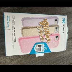 Speck iPhone Presidio + Glitter Cases (fits 6s, 7, 8)